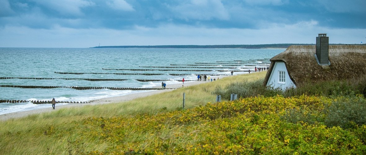 Strandblick in Ahrenshoop